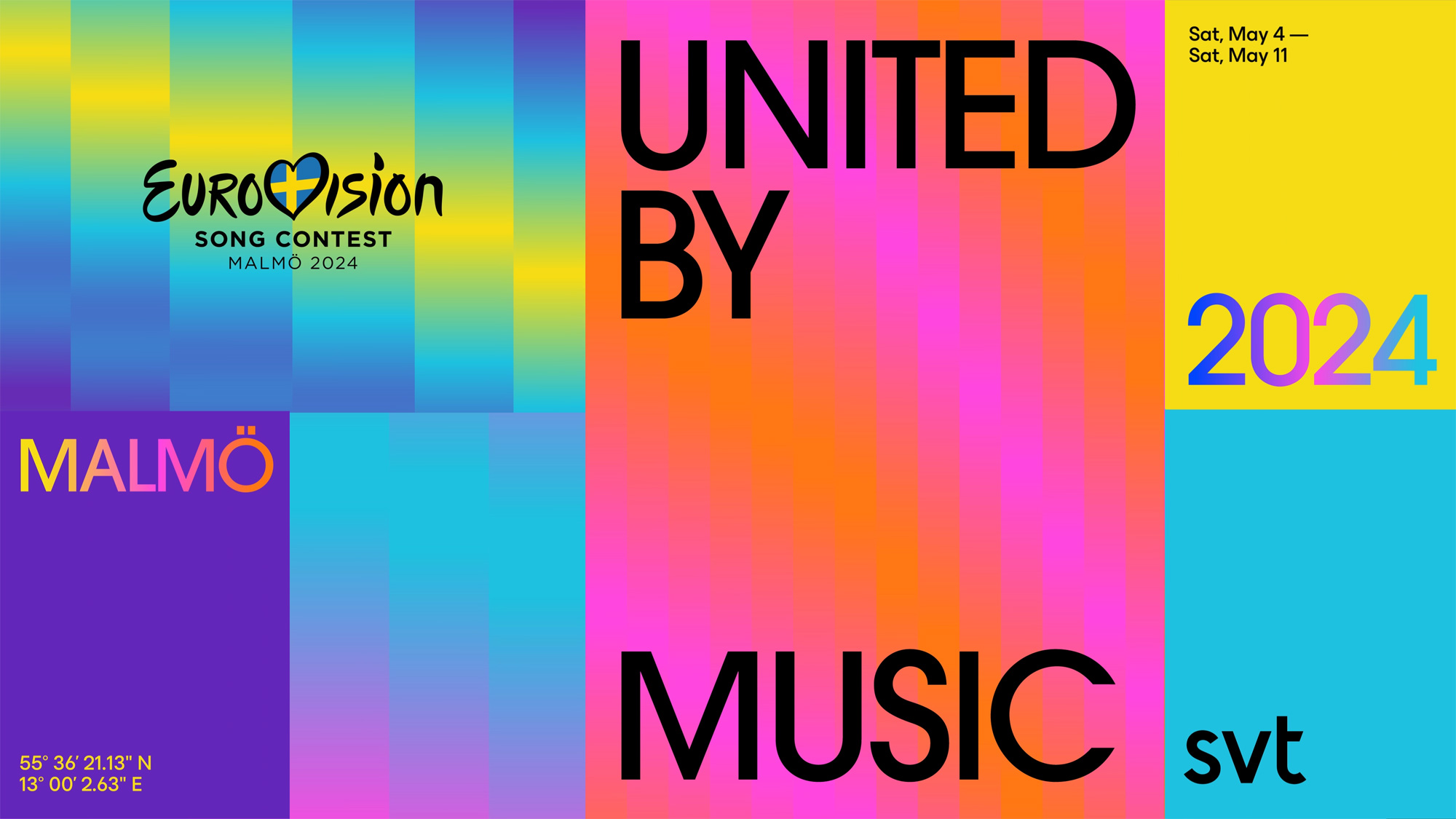 Eurovision Song Contest的視覺盛宴：瑞典馬爾默的品牌設(shè)計新突破