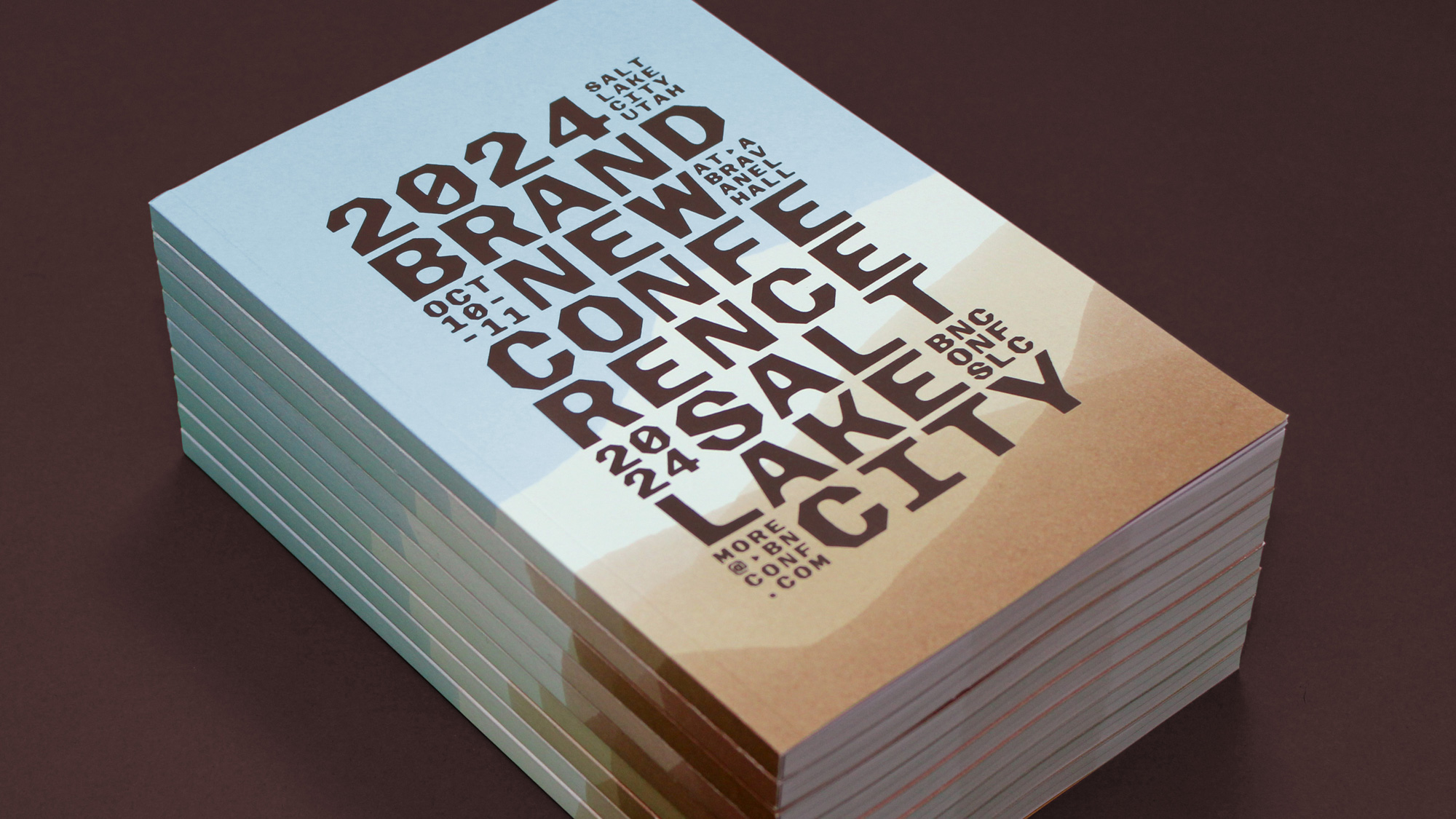 會(huì)展行業(yè)標(biāo)桿Brand New Conference革新「vi設(shè)計(jì)」：地質(zhì)美學(xué)如何重塑活動(dòng)品牌基因