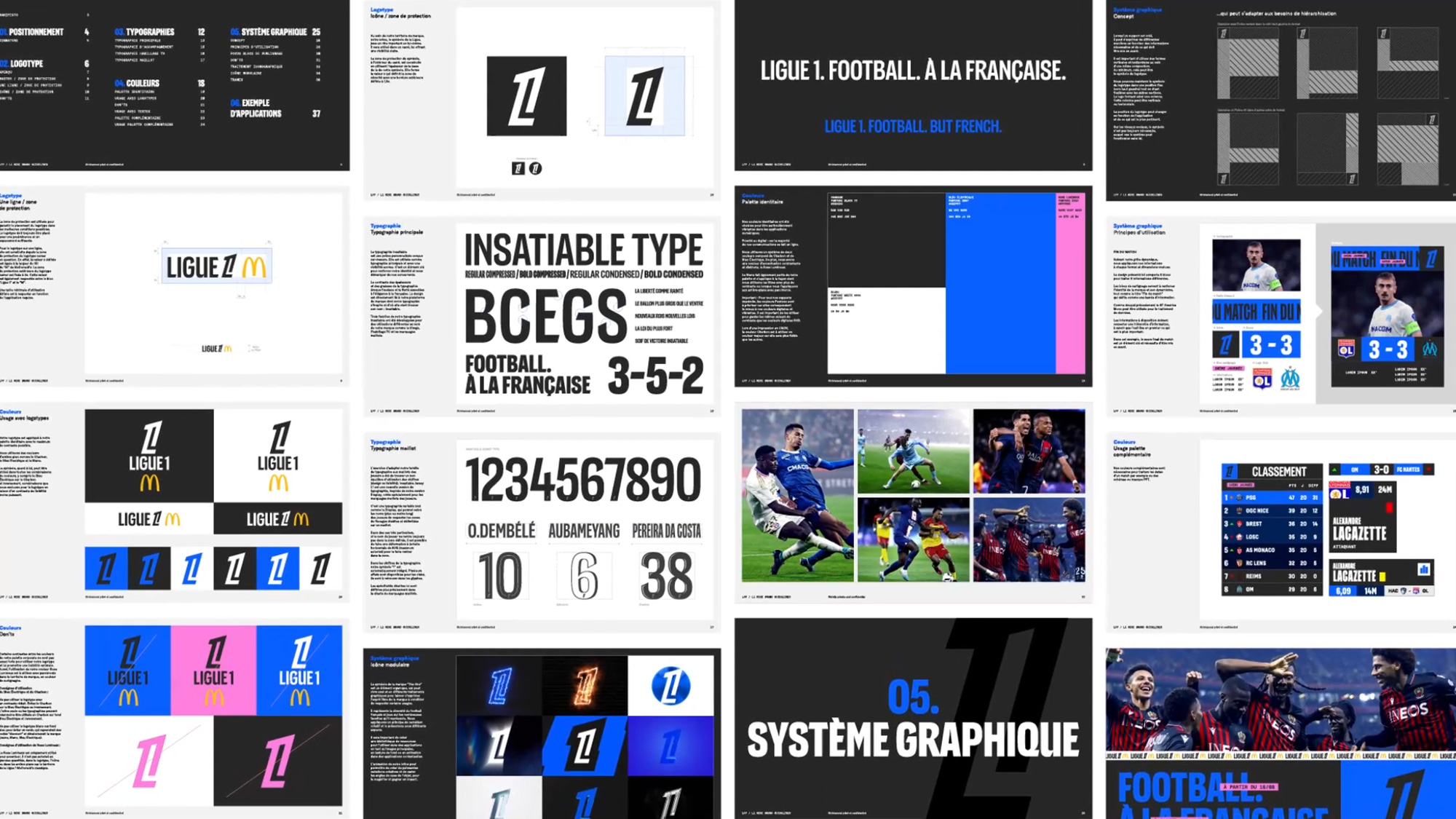 Ligue 1品牌形象設(shè)計：重塑法國足球視覺新紀元
